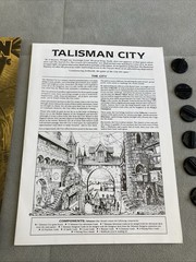 Games Workshop Talisman CITY EXPANSION SET Partially Unpunched Complete