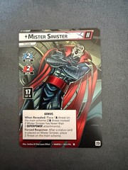 [Marvel Champions LCG] Mister Sinister(Villain) – NeXt Evolution Promo Card – NM