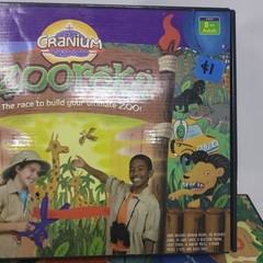 Zooreka Board Game COMPLETE Cranium 2006 Family Kids Animals Safari Zoo