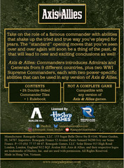 Axis & Allies: Commanders Expansion