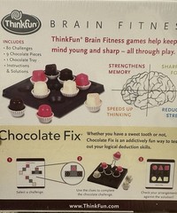 ThinkFun Chocolate Fix Brain Fitness Edition Sudoku Style Logic Game Sealed