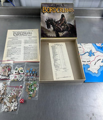 Borderlands Game of Barbaric Future (Board Game, EON, 1982) Pre-Owned