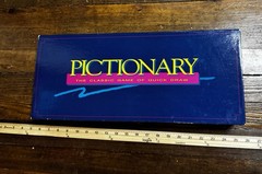 Pictionary – 1993 – Updated for the 90s – Complete New Open Box