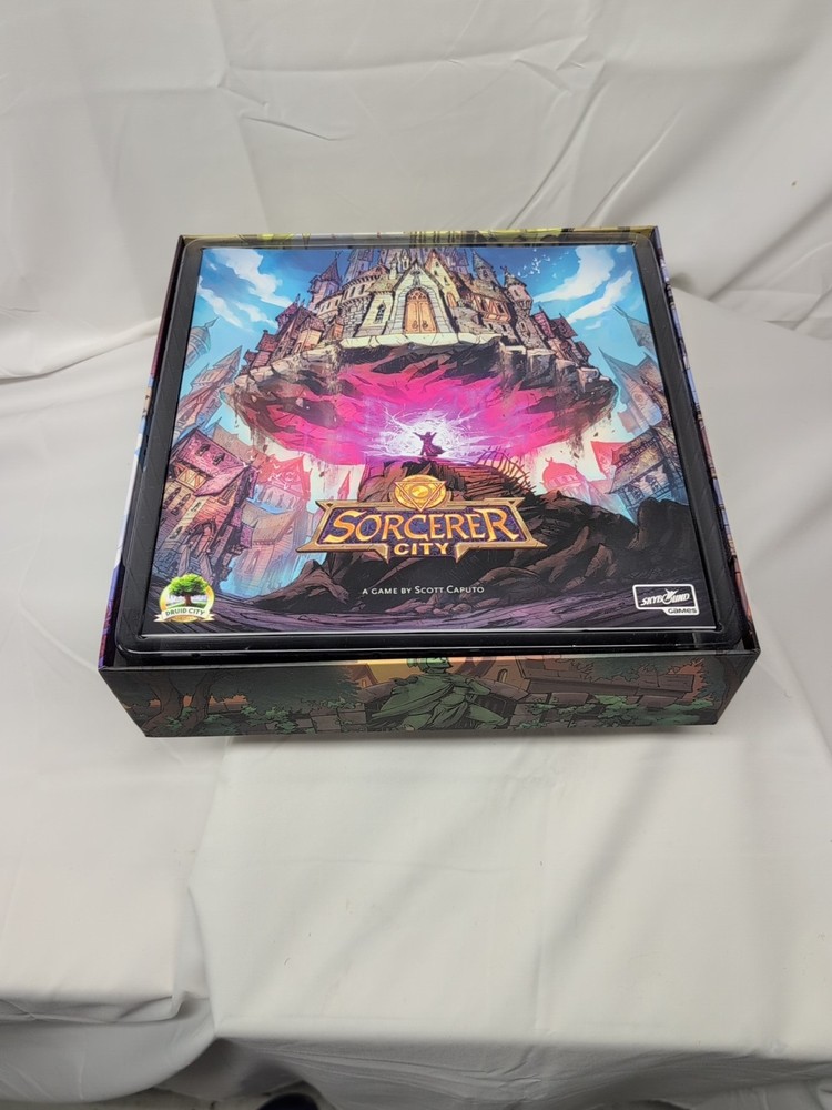 Sorcerer City – Skybound Games – Magical City Building – Board Game – New
