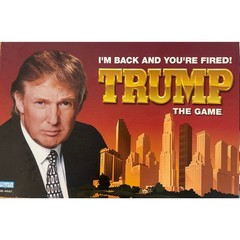 Trump The Game Parker Brothers 2004 Complete Adult Board Game Hasbro Rare