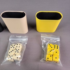 Farkel Party Dice Game Complete w. score cards & instructions original metal box