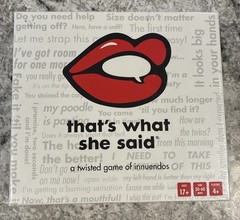 That’s What She Said – The Party Game of Twisted Innuendos Board Game New Sealed