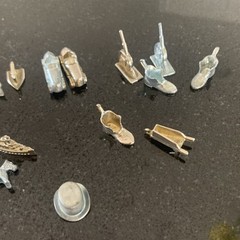 Bulk Lot of Specialty Set Monopoly Game pieces Tokens 16 Pieces