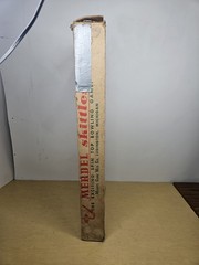 Vtg Mendel Skittles No. 401 Spin Top Bowling Game! Complete, EXCELLENT, w/ Box!