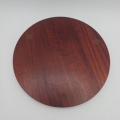 Miniature Marble Solitaire Game with Semi Precious Gemstones Minerals Wood Board