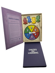 Chutes and Ladders Vintage Bookshelf Edition 2019 Board Game New Open Box