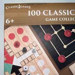 Classic Games Collection 100-Game Set – Board & Card Games for 1–8