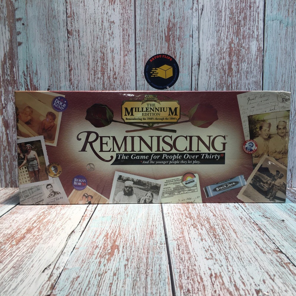Reminiscing – The Game for People over 30 – Master Edition – NEW & SEALED