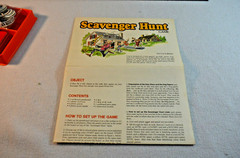 Scavenger Hunt Board Game #4311 Ages 8-adult 1983 2-4 players Complete