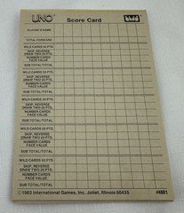 1987 Deluxe Uno Game by Internation Games Complete Great Condition FREE SHIPPING