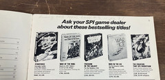 Ares SPI #1 Magazine March 1980 World Killer Incomplete Sci-Fi Fantasy Game RPG