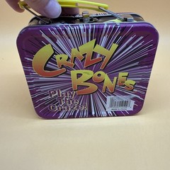 Vintage 1996 Gogo’s Crazy Bones Metal Lunchbox With Bones & Stickers Aliens