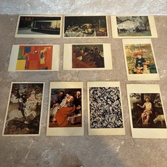 1970 Parker Brothers Masterpiece Art Auction Game Missing 1 Pawn Read