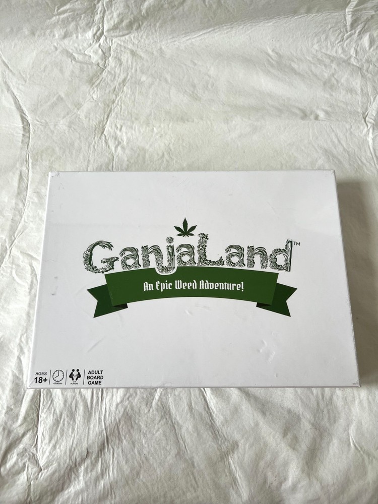Ganjaland board game by What Do You meme adult 21+ novelty adventure 2-8 players