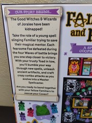 Familiars and Foes Cooperative Board Game By Horrible Adorables New Sealed