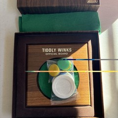 Vintage Tiddly Winks The Drueke Co. No 1998 American Walnut Wood NEW & SEALED