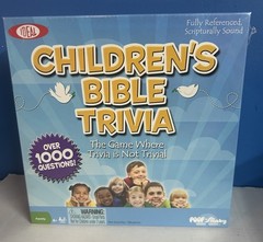 Children’s Bible Trivia Board Game Ideal Over 1000 Questions- SEALED!