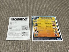 2013 Hasbro Sorry Family Board Game A5065