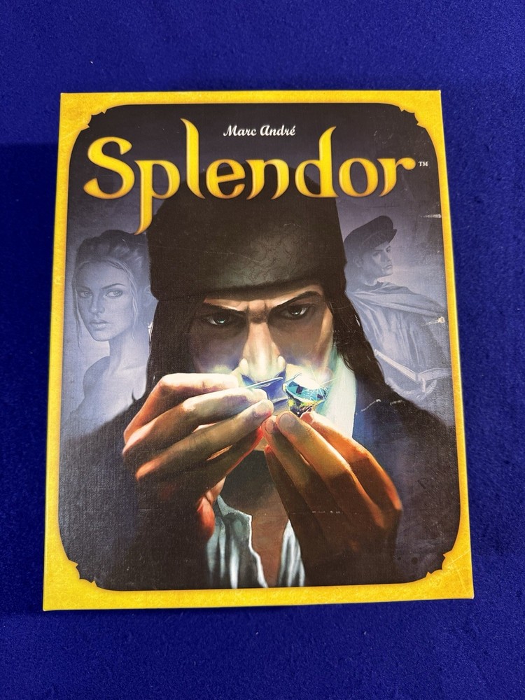 Splendor Board Game By Marc Andre The Greatest Gemstone Merchants Complete