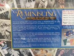 Reminiscing 1939-1989 Party Family Boardgame TDC Games Spin Trivia Memory Sealed