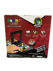 Rubik’s Race Game: Metallic Edition COMPLETE Brand New Distressed Packaging