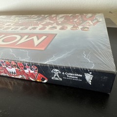 Power Rangers Monopoly Game 20th Anniversary Rare Hasbro Red Ranger Edition