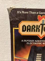 1981 Dark Tower Board Game BOX ONLY DAMAGED Milton Bradley
