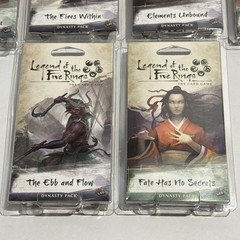 Legend of the Five Rings LCG Core w/ 2 Clan and 10 Dynasty Decks – Complete