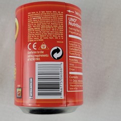 Uno Dice Game 2011 Red Can Pop Open Fast Fun NO Instructions Manual