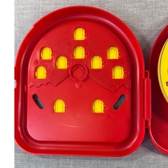 Vintage 1990 Milton Bradley Spin & Match Memory Game Red Plastic Unit 4110 90s