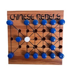 Vintage Chinese Rebels Wooden Peg Game – IQ Products Ltd. MADE IN NEW ZEALAND
