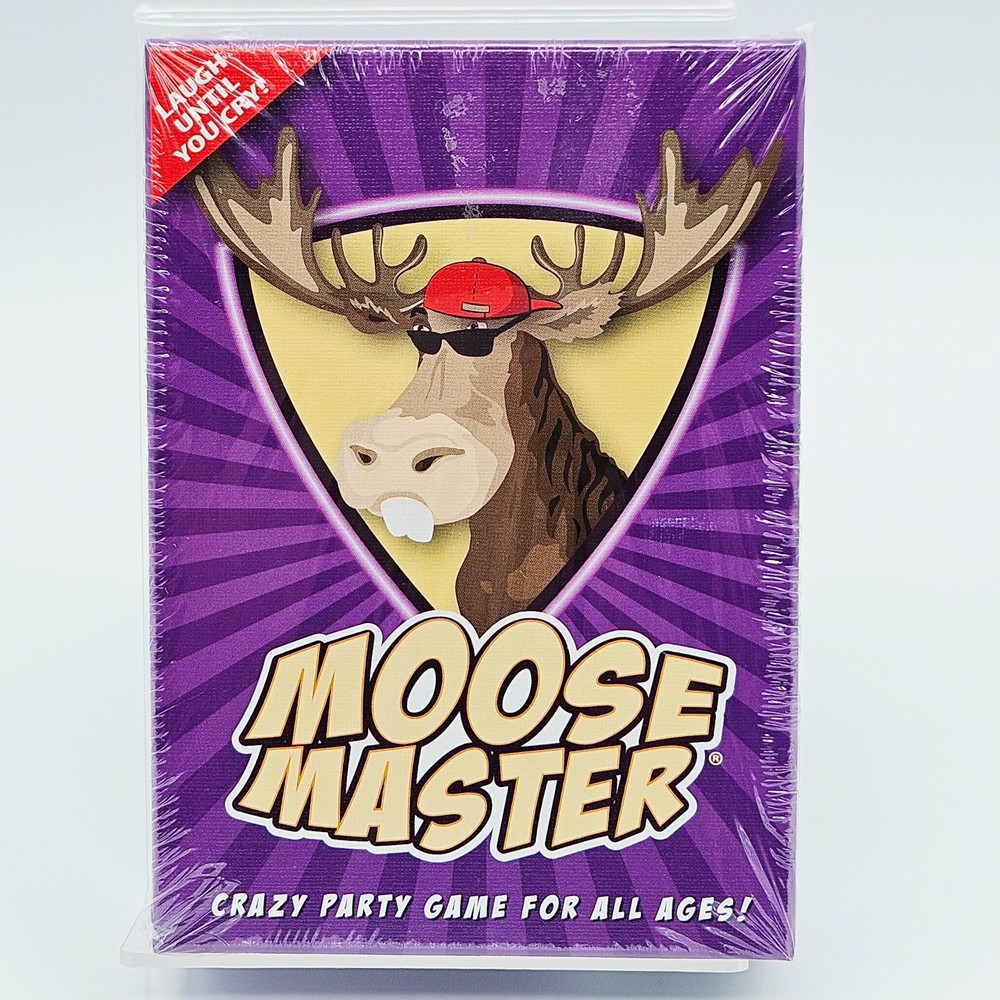 New Moose Master Card Game Crazy Party Game for All Ages Boomer Games 2021