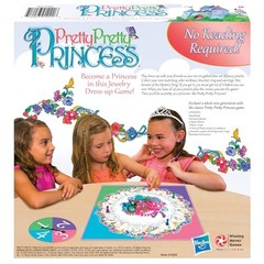 Winning Moves Pretty Pretty Princess 1990s Jewelry Dress-Up Game 2-4 Players