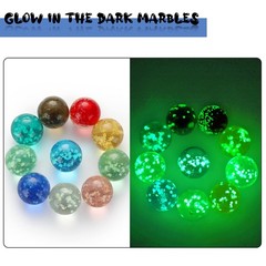 Gejoy 100 Pieces Colorful 0.47 Inch, Blue,green,multi-color,pink,red,white