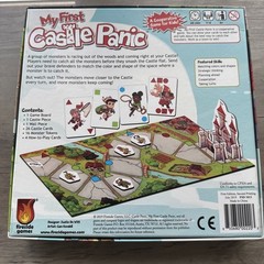 My First Castle Panic Fantasy Cooperative Family Board Game-Complete- complete