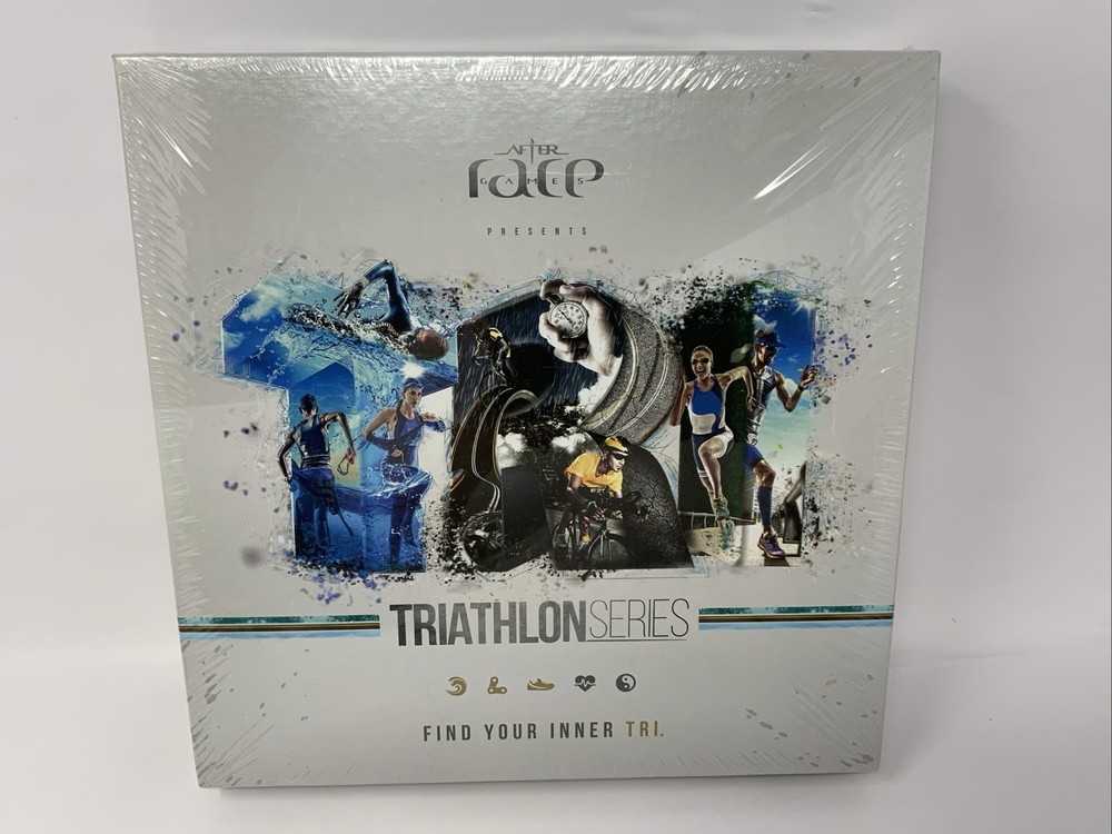 After Race Games Triathlon Series Board Game 2-4 Players Age 14+ 2016 NEW