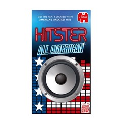 Jumbo Hitster – All American, Fun Music Quiz Card Game, 2-10 Players – 300 Best