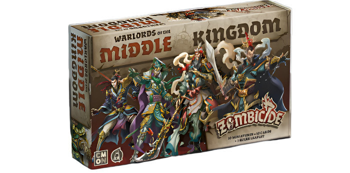 Zombicide: White Death Warlords of the Middle Kingdom – Kickstarter Exclusive