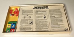 Superman III Board Game 1983 Parker Brothers Complete