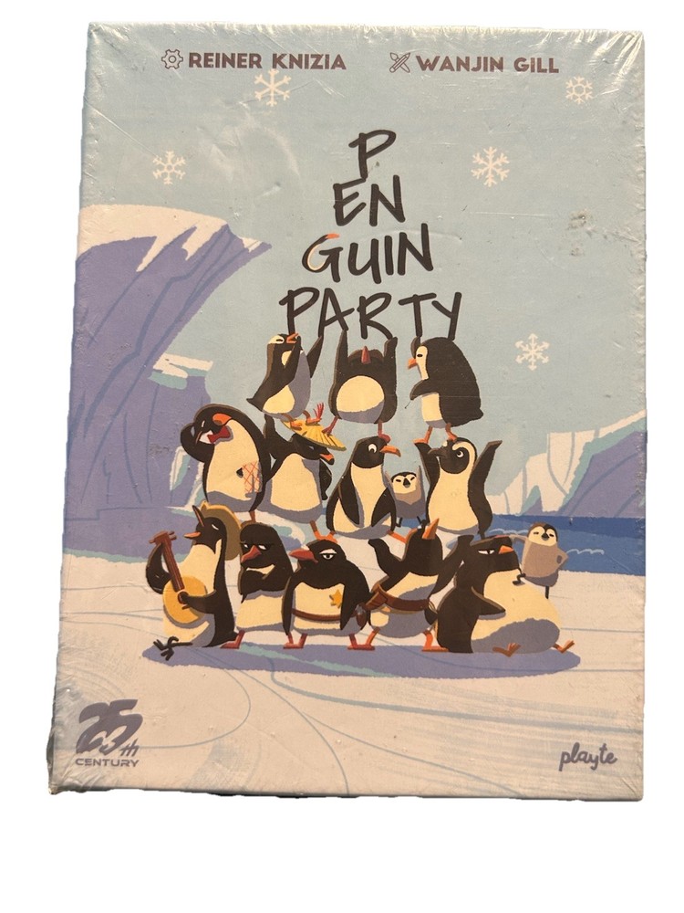 Penguin Pyramid Card Game Fun for Family Fast Paced Strategy Game for All Ages