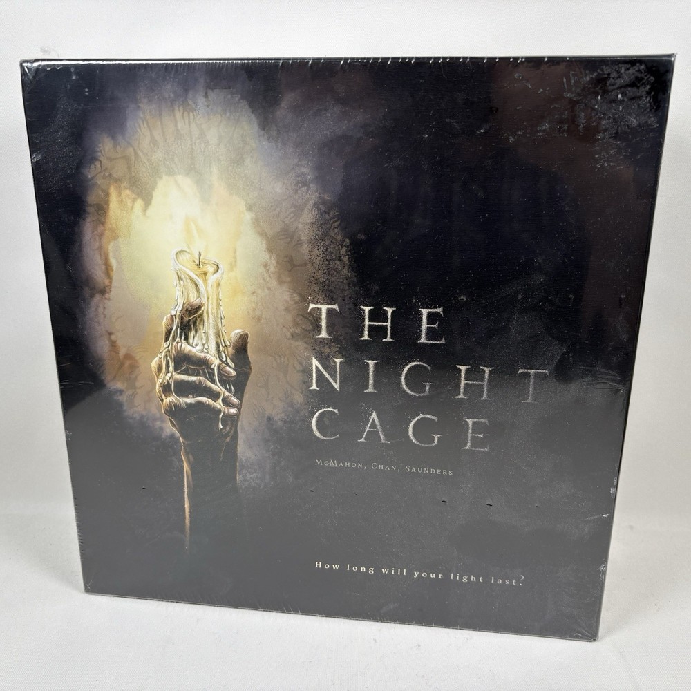 The Night Cage Board Game Horror Co-Op Smirk Dagger 1-5 players Age 14+ 50’ NEW