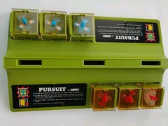 Vtg Aurora Pursuit Aerial Battle Strategy Game 1973 w/ Box & Pieces, No Instruct