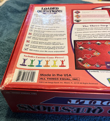 LOADED QUESTIONS Adult Party Game Ages 18+ For 4-6 Players 2012