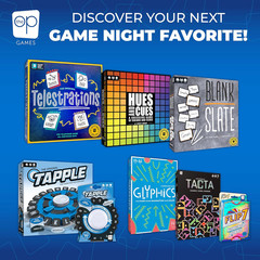 BLANK SLATE, Where Great Minds Think Alike, Fun Family-Friendly Board Game, Word