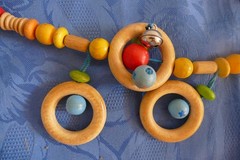 Rattles with Bells, Pullers, Toddler, Kids Toys, Musical Education